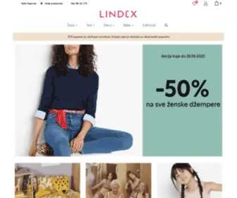 Lindex.rs(Lindex Online Shop Srbija) Screenshot