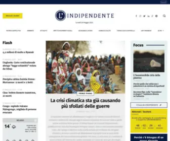 Lindipendente.online(L'INDIPENDENTE) Screenshot