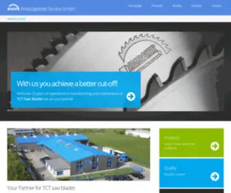Lindner-Kreissaegen.com(Hartmetall Kreissägen) Screenshot