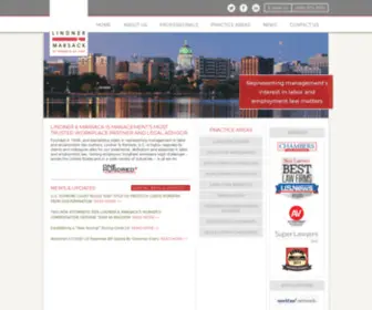 Lindner-Marsack.com(Employment Law) Screenshot