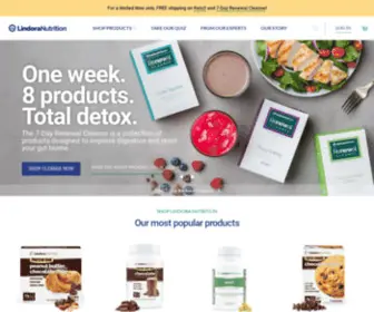 Lindoranutrition.com(Lindora Nutrition) Screenshot