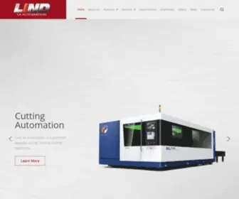 Lindsaautomation.co.za(Automated Cutting Equipment) Screenshot