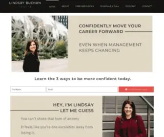 Lindsaybuchancoaching.com(Confidence Coach) Screenshot