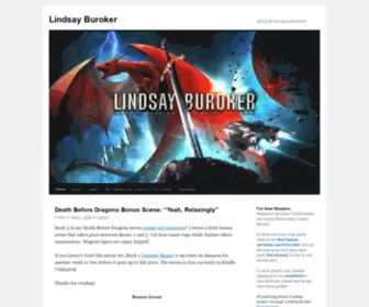 Lindsayburoker.com(Lindsay BurokerLindsay Buroker) Screenshot