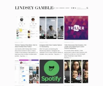 Lindsey-Gamble.com Screenshot