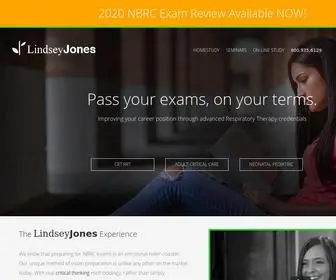 Lindsey-Jones.com(LindseyJones Effective CRT RRT Exam Prep) Screenshot