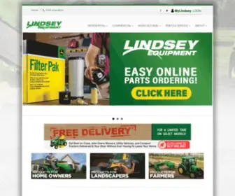 Lindseyequipmentus.com(Lindsey Equipment) Screenshot