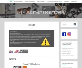 Lindstaedt.com(Lindstädt Segelmacherei verkauft) Screenshot