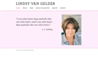 Lindsyvangelder.com(Site off) Screenshot