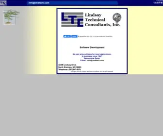 Lindtech.com(Lindsay Technical Consultants Technical Consultants Inc) Screenshot