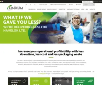 Lindumpackaging.com(Lindum Packaging) Screenshot