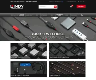 Lindy-International.com(LINDY International Limited) Screenshot