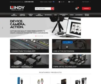 Lindy.com.au(Computer Cables) Screenshot