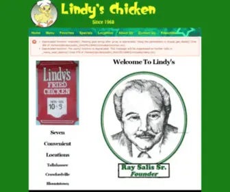 Lindys-Chicken.com(My Site) Screenshot