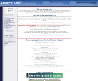 Lindyslake.com(Lindy's Lake) Screenshot