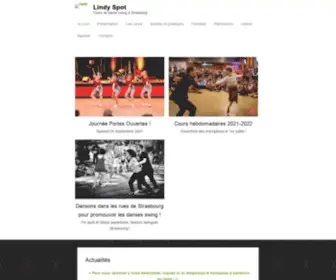Lindyspot.fr(Lindy Spot) Screenshot