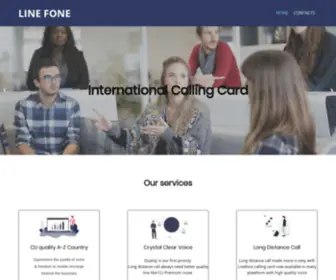Line-Fone.com(Line Fone) Screenshot