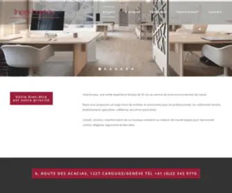 Linea-Bureau.com(Linea-bureau  meubles et organisation de bureaux) Screenshot