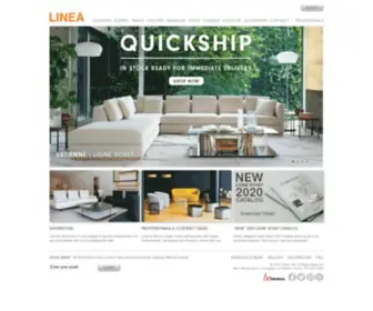 Linea-INC.com(High-End Modern Furniture Store Los Angeles CA) Screenshot