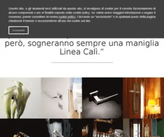Lineacali.it(Maniglie per porte e finestre MADE IN ITALY) Screenshot