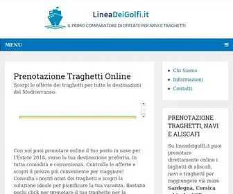 Lineadeigolfi.it(Linea dei Golfi) Screenshot