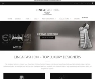 Lineafashion.com(Designer Clothing) Screenshot