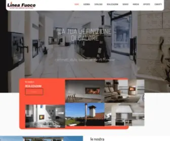 Lineafuoco.it(Vendita caminetti e stufe vicino a Venezia) Screenshot