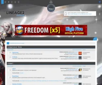 Lineage2.com.pl(Nginx) Screenshot