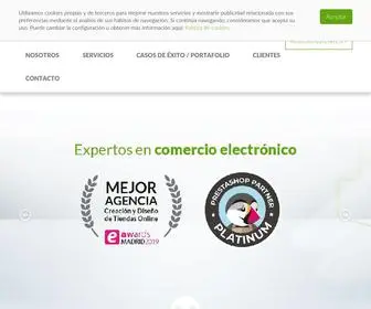Lineagrafica.es(Expertos en PrestaShop) Screenshot