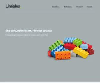 Lineales.fr(Linéales) Screenshot