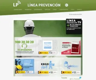 Lineaprevencion.com(Prevención) Screenshot