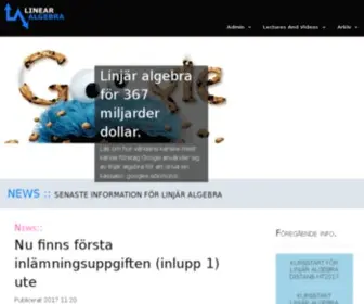 Linearalgebra.se(System Offline) Screenshot