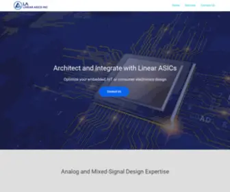 Linearasics.com(Linear ASICs) Screenshot