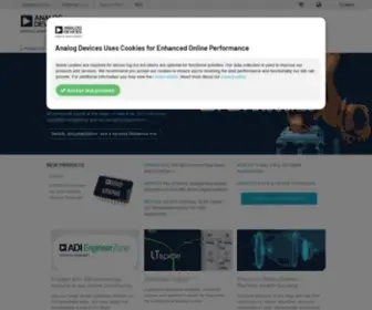 Linear.com(Mixed-signal and digital signal processing ICs) Screenshot
