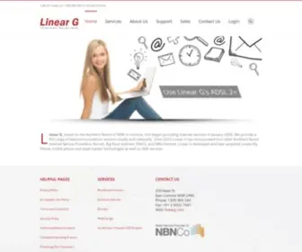 Linearg.com(Home) Screenshot