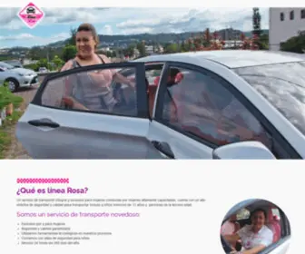 Linearosarentacar.com(Linea Rosa Rent a Car) Screenshot