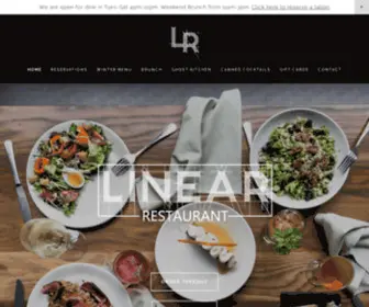 Linearrestaurant.com(Linear Restaurant) Screenshot