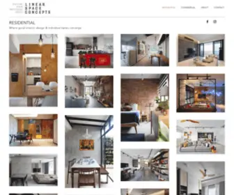 Linearspaceconcepts.com(Renovation) Screenshot