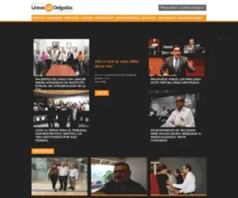 Lineasdelgadas.com(Líneas) Screenshot