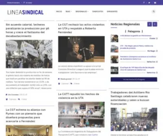 Lineasindical.com.ar(Toda) Screenshot
