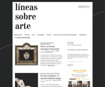 Lineassobrearte.com(Líneas) Screenshot