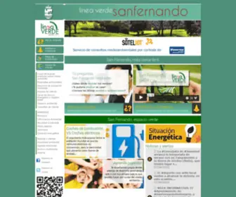 Lineaverdesanfernando.com(Línea Verde) Screenshot