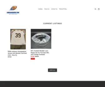 Linebackercrew.com(LineBackerCrew Sports Memorabilia) Screenshot