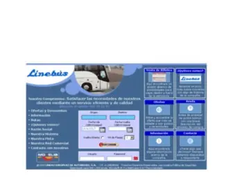 Linebus.com(Viajar) Screenshot