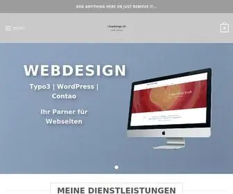 Linedesign.ch(Webdesign Greifensee) Screenshot