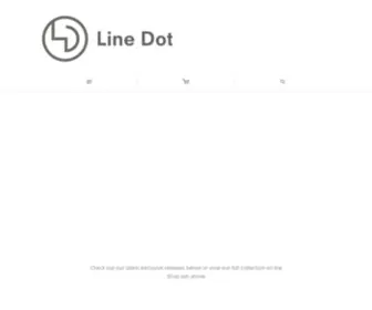 Linedoteditions.com(Line Dot Editions) Screenshot