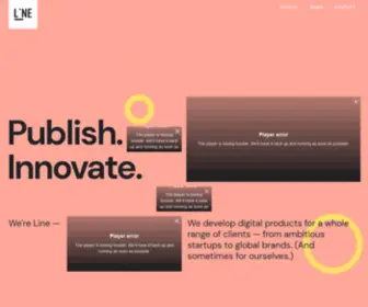 Lineindustries.com(Publish) Screenshot