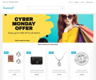 Linemdfind.com(Automotive, Office Products, Handmade Products, Cost less all the way) Screenshot