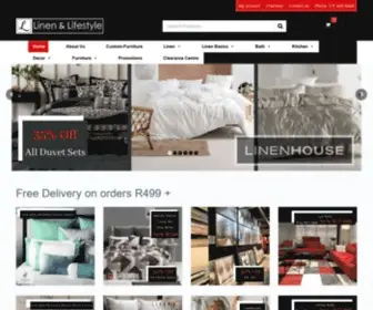 Linenlifestyle.co.za(Bath) Screenshot