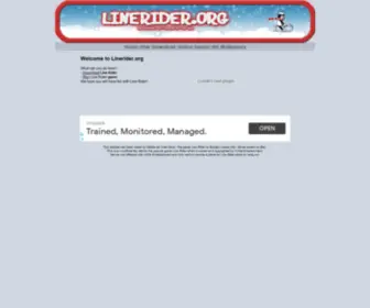 Linerider.org(Line Rider) Screenshot
